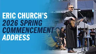 Eric Church 2026 Spring Commencement Address UNC-Chapel Hill