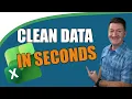 Clean Messy Excel Data Fast 3 Tools You Should Know