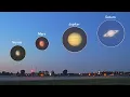 Venus Mars Jupiter Saturn - Planetary alignment 2022