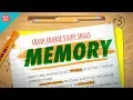 Memory Crash Course Study Skills