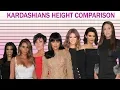 Kardashians Height Comparison