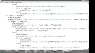 Python Tutorial 11 Looping your code back to the beginning using a procedure
