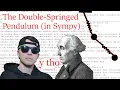 The Double-SPRINGED Pendulum in PYTHON