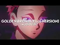 Download Lagu Golden Brown (female cover/tiktok version) - The Stranglers, Dakijko [edit audio] (Full Version)