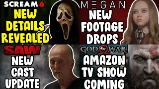 Scream 6 PLOT Details SAW X Cast NEWS M3GAN Clip God of War Series