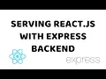 Building React Frontend using Webpack Serving with Express Backend Fullstack