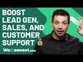 Create Custom Chatbots w Native Power WeConnect chat