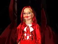 Horror Chapeuzinho vermelho | Kids Afro Circus Transition for Halloween #capcut #shorts #makeup