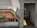 Virtual reality of the Port Thermal Baths hypocaust Roman Forum District