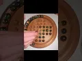 How to complete solitaire board game