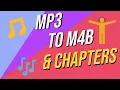 Download Lagu How to convert MP3 to M4b and add chapters (Audiobooks 2021)
