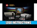 LEGO Instructions How to Build Nintendo Entertainment System - 71374 LEGO SUPER MARIO