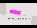 3D Progress Bar using CSS Only
