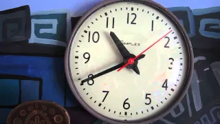 Vintage Simplex Slave School Clock