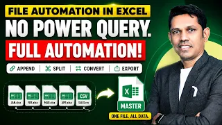 Stop Doing Excel Work Manually! 15 Powerful File Automation Tools