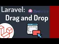 Drag and Drop en Laravel Livewire 4 Blade - wire sort