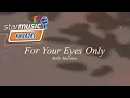 Download Lagu For Your Eyes Only - Belle Mariano (Karaoke)