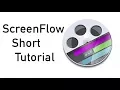 ScreenFlow Short Tutorial Zoom-In and Out KeyStrokes CallOut