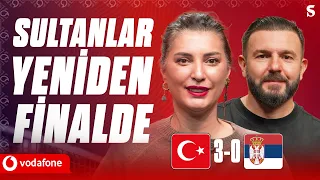 FİLENİN SULTANLARI FİNALDE! 🇹🇷 Türkiye 3-0 Sırbistan 🇷🇸 Maç Sonu | Voleybol Nesli #21