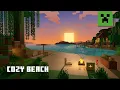 Minecraft Soothing Scenes - Relaxing Beach Escape