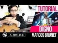TUTORIAL Digno - Marcos brunet Intro Acordes Solo