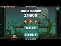 I passed 15 levels in Zombie game