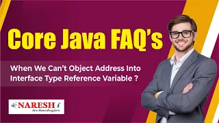 When we cast Object address into interface type reference variable Core Java FAQs Naresh IT