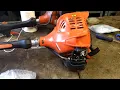 how to replace the carburetor on an echo pas-225 trimmer