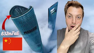 上海中心大厦与最快电梯：中国基础设施
