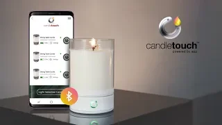 Candle Touch - The First Smart Connected Real-Flame Candle