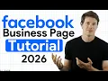 Create A Facebook Business Page in 2026 Full Tutorial