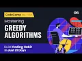 CodeCamp Day 17 Mastering Greedy Algorithms