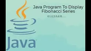 Program of Fibonacci Series with Recursion in Java