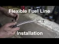 OE FIX Flexible Stainless Steel Fuel Line Installation by Dorman Products