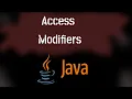 Java Programming Understanding Access Modifiers Public Private Protected final static