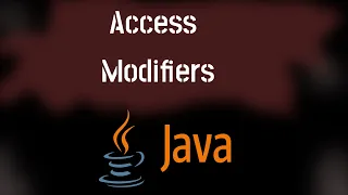Java Programming Understanding Access Modifiers Public Private Protected final static