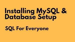 SQL For Everyone - Tutorial 3