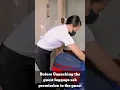 Packing and Unpacking the Guest Luggage Provide Service