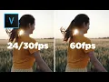 Lagu Convert 24/30fps to 60fps in Sony Vegas Pro