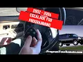 How to program a Cadillac Escalade remote key fob 2002 - 2006