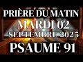 Download Lagu Prière du Lundi 01 Septembre 2025 | Psaume 91 du matin prière catholique