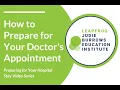 How to Prepare for Your Doctor s Appointment