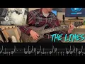Download Lagu Beartooth - The Lines - Guitar Cover with SCREEN TABS