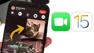 iOS 15 - How to Screen Share on FaceTime Watch Movies w Friends