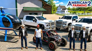 OFF ROADING + INSANE COPS & ROBBERS MULTIPLAYER! (BEST NEW GAME) |   AMERICAN FARMING 2