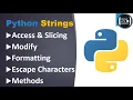 Python Strings Session 12 Coding With Karthik