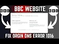 How To Fix Origin DNS Error On BBC Website