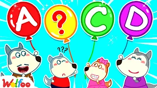 Wolfoo, The Alphabet Are Missing! - Wolfoo Learns the Alphabet With Balloons | Wolfoo Family