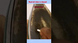 How To Clean Burned Iron Using Panadol Easyfunnytech1791 Experiment Iron 