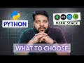Python Full Stack vs MERN Stack in 2026 Don t Make the Wrong Choice